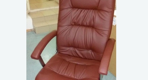 Обтяжка офисного кресла. Новокуйбышевск